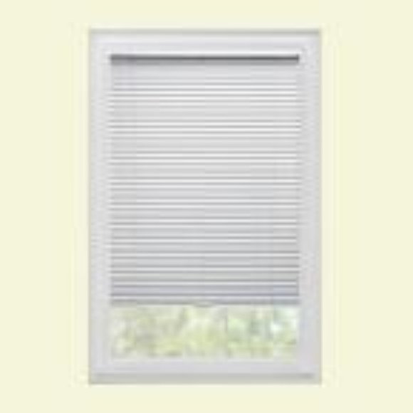 Hampton Bay Accents Hampton Bay Cordless Room Darkening Vinyl Blind